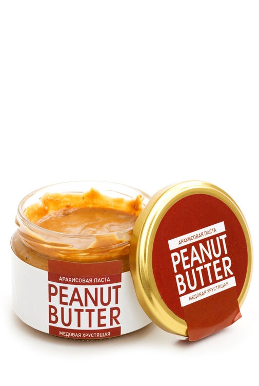 “Арахисовая Паста” – Медовая Хрустящая 220гр