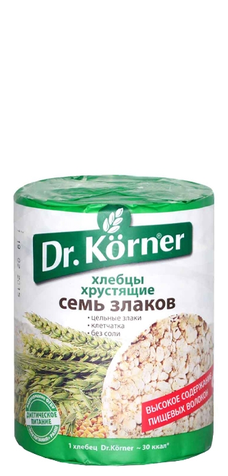 Хлебцы хрустящие Dr.Korner “7 злаков” 100 г