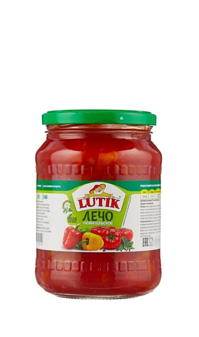 Лечо “Lutik” 720 мл стекл.банк