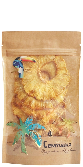 Ананасы сушеные “Семушка” 80 г