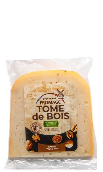 Сыр “Том де Буа” с грецким орехом” 41% 200 г