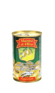 Оливки с анчоусом Maestro De Oliva (