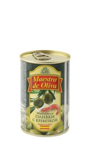 Оливки с креветками Maestro De Oliva (