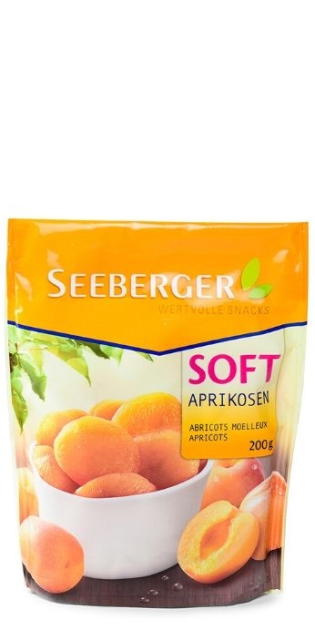 Мягкие абрикосы “Seeberger” 200 г