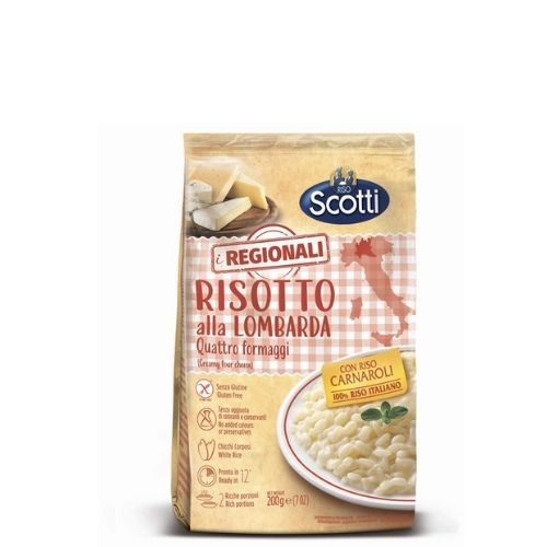 Riso Scotti «Risotto alla Lombarda» Ризотто «Четыре сыра» 200г
