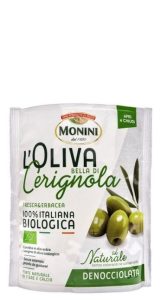 Оливки без косточки Monini BIO - “Bella di Cerignola” 150 г