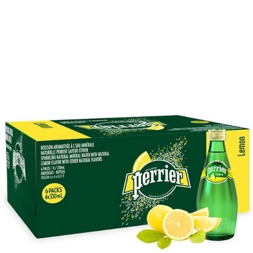 Perrier (Перье) – Лимон 0.33л