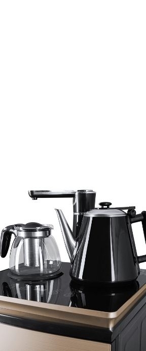 Кулер-тиабар с чайным столиком Ecotronic TB9-LN gold