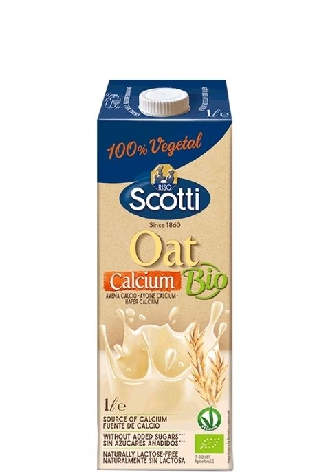 Овсяный напиток с кальцием “Riso Scotti” BIO 1л