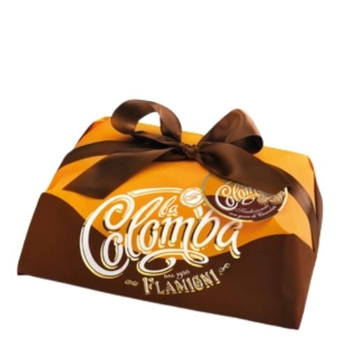 Кулич с цукатами и кусочками шоколада Flamigni в подар.уп.1000г