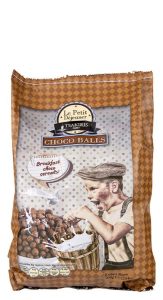 Зерновые шарики с молочным шоколадом