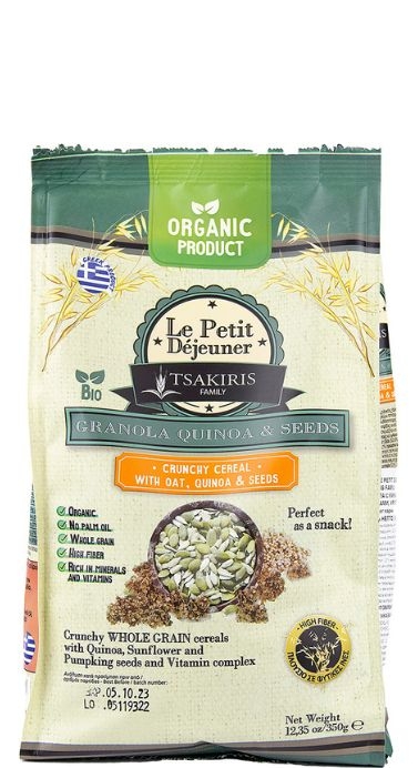 Гранола с киноа, злаками и семенами Bio