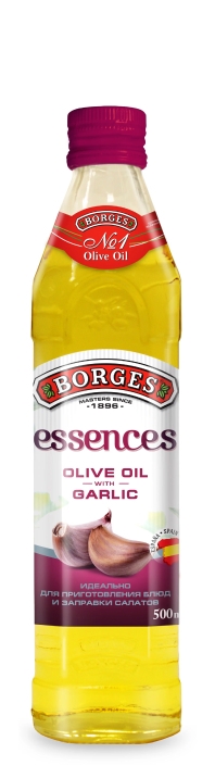 Оливковое масло Borges Essences (Борджес чесноком) 500мл