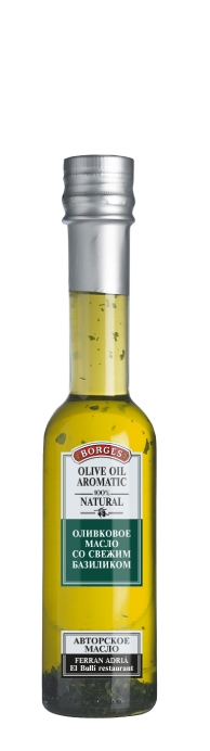 Оливковое масло Borges (Борджес с базиликом) 200 мл