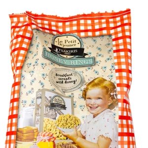 Медовые колечки из овса и кукурузы