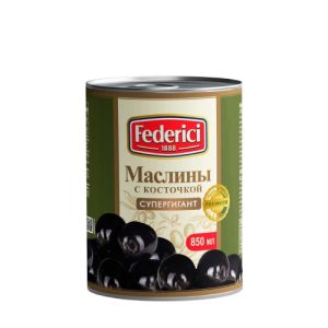 Federici (Федеричи) маслины супергигант с/к 820 г