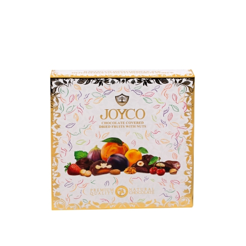 Конфеты Joyco ассорти глазированные сухофрукты 157г