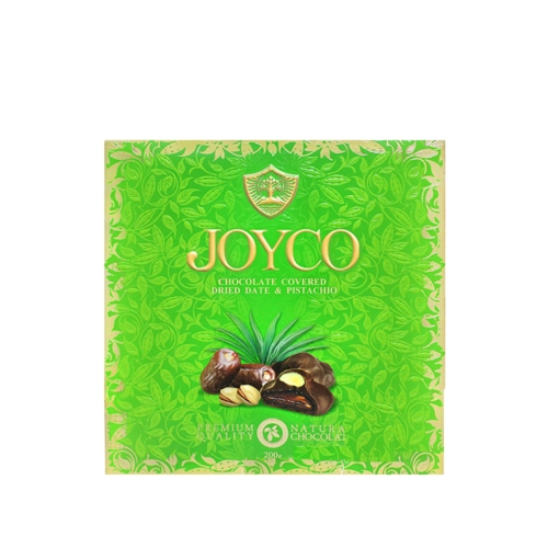 Конфеты Joyco финик в шоколаде с фисташкой 190г