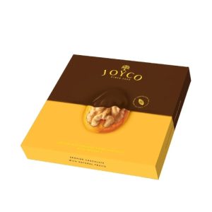 Конфеты Joyco курага в шоколаде с грец.орехом 150г