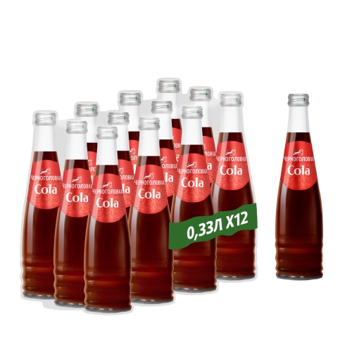 Напиток Черноголовка – “Кола” 0.33л