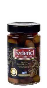 Ассорти оливок Federici с косточкой 300 г