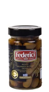 Оливки Каламата Federici блонд без косточки 300 г