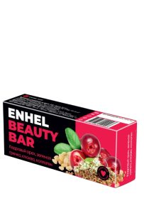 Батончик Enhel beauty bar с клюквой, кедром и зел.гречкой 35г