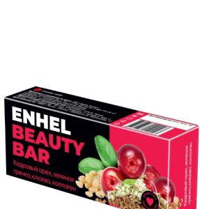 Батончик Enhel beauty bar с клюквой, кедром и зел.гречкой 35г