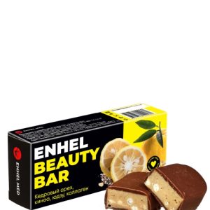 Батончик Enhel beauty bar с юдзу и кедровым орехом 35г