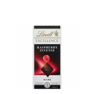 Шоколад темный с малиной Lindt Excellence 100г