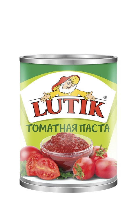 Томатная паста Lutik 25-28% 800г