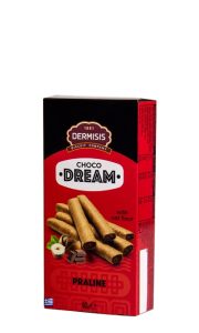 Вафельные трубочки Орех/Шоколад Dermisis 92г