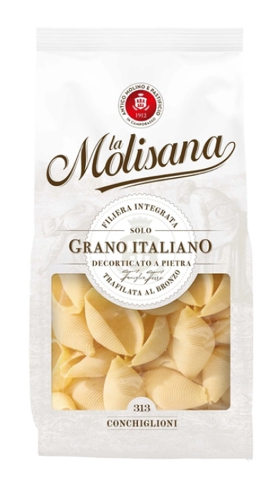 Макаронные изделия №313 Ракушки рифленые гигант La Molisana 500 г