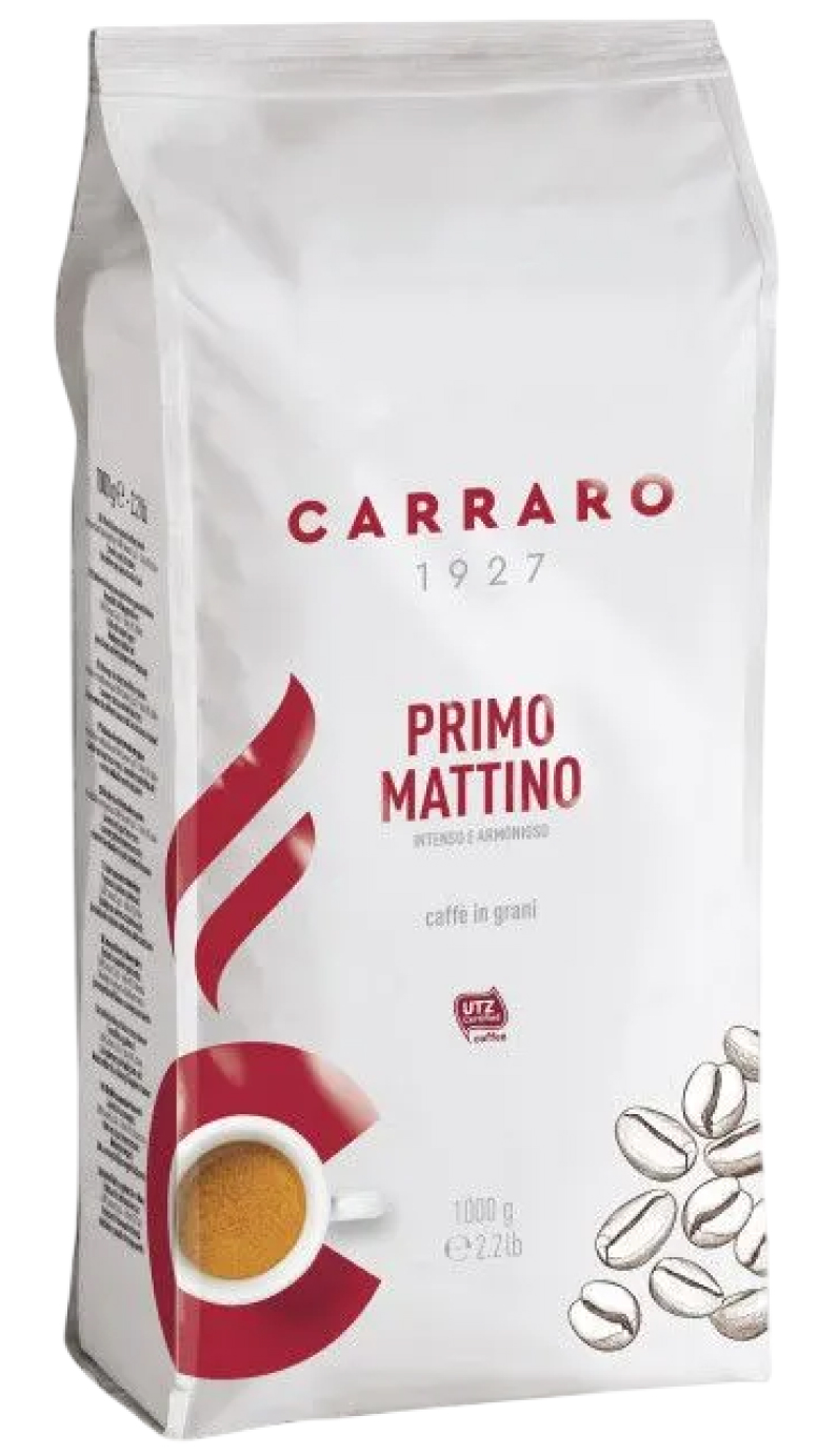Кофе в зернах Carraro Primo Mattino 1кг