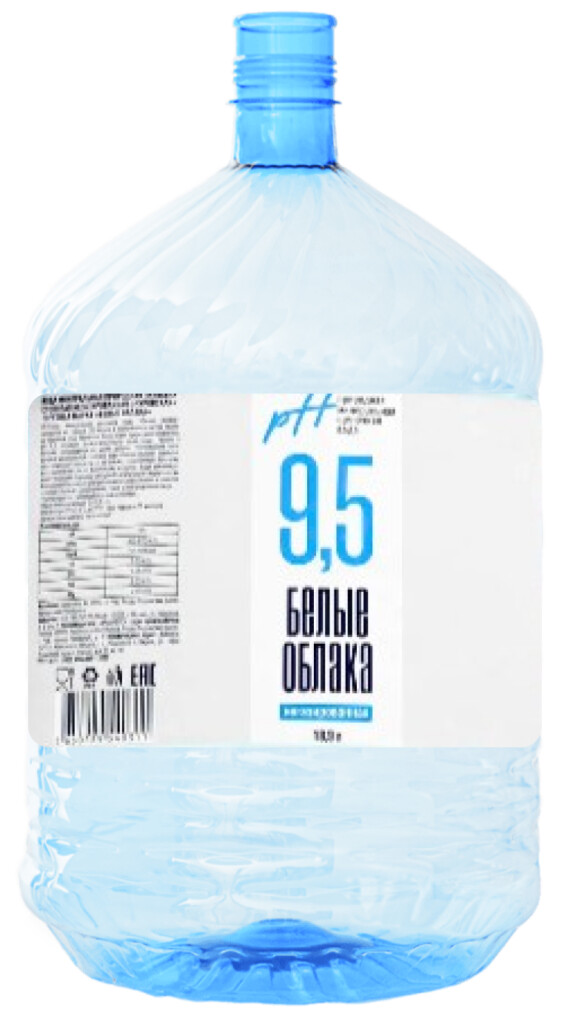 Белые облака (щелочная вода) 19л (одн./тара)