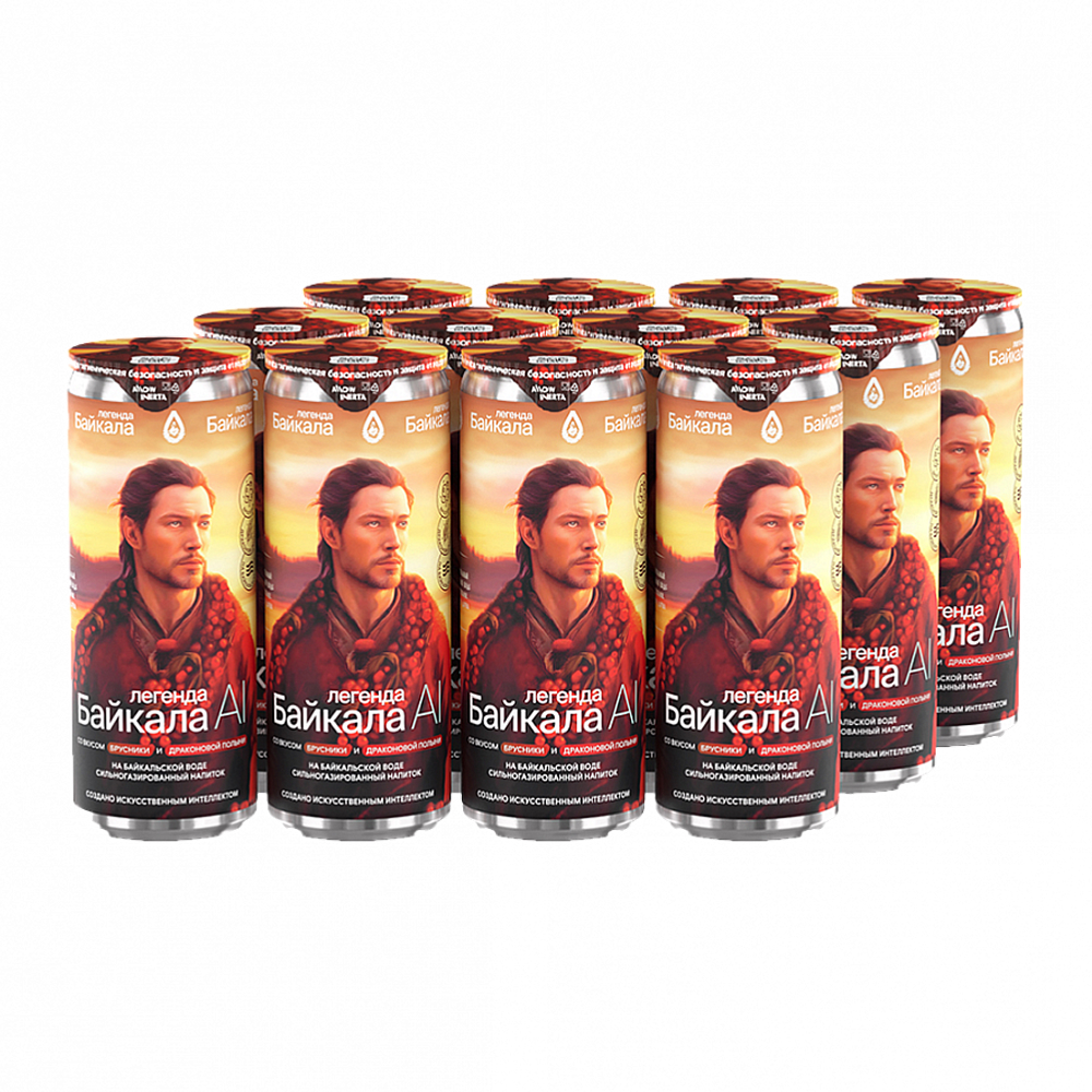 Легенда Байкала AI «Брусника-тархун» 0.33л