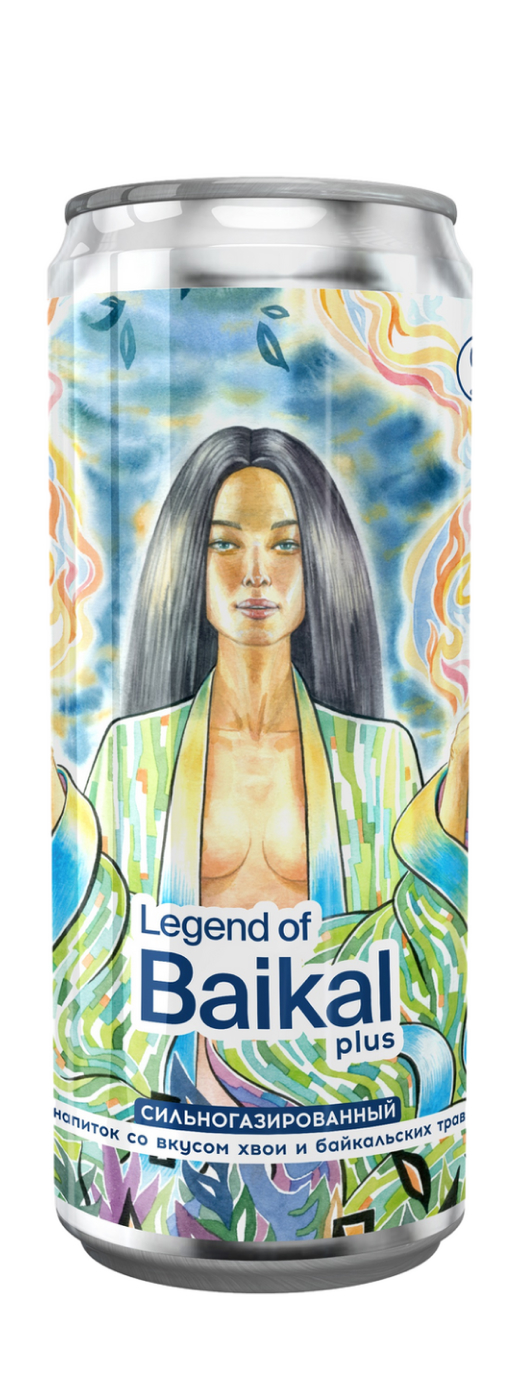 Легенда Байкала «Хвойный плюс» 0.33л