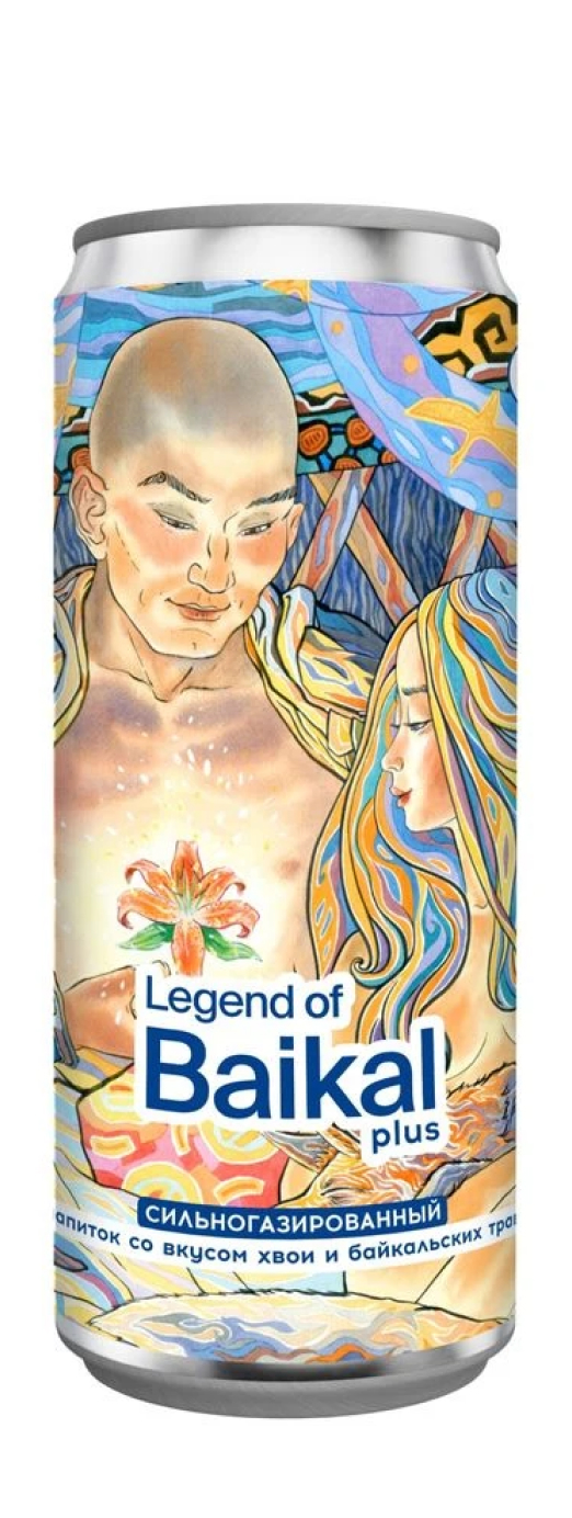 Легенда Байкала «Хвойный плюс» 0.33л