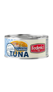 Суп с тунцом, луком и юккой Federici 400г