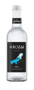 4 воды Абрау-Дюрсо 0.375л газ. стекло