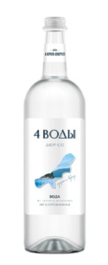 4 воды Абрау-Дюрсо 0.75л стекло б/г