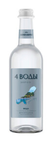 4 воды Абрау-Дюрсо «Виноградная» 0.375л газ. стекло