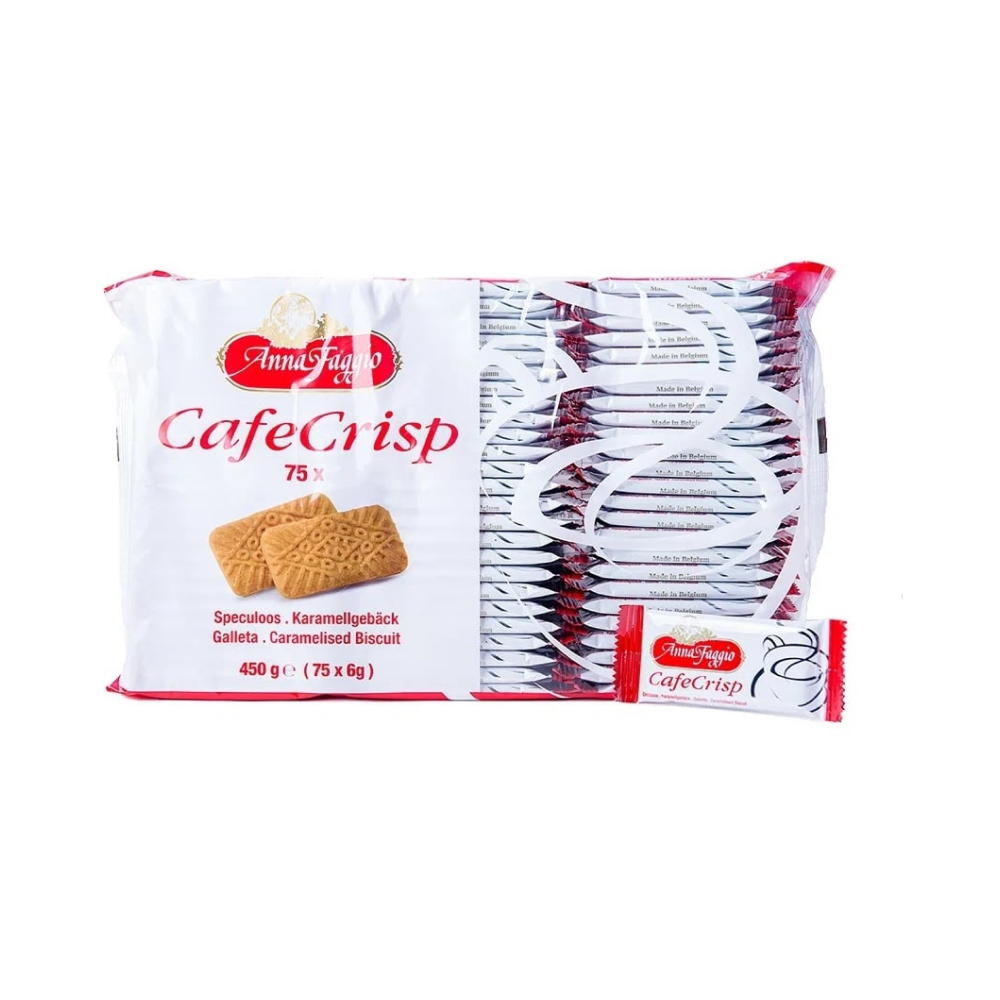 Печенье Anna Faggio Cafe Crisp карамелизированное 450г