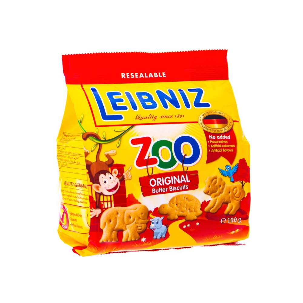 Печенье ZOO Bahlsen Leibniz "Фигурки животных" 100 г