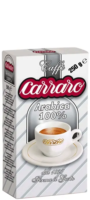 Кофе Carraro - Arabica 100% 250г