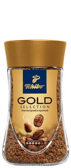 Кофе Tchibo Gold Selection растворимый 190г