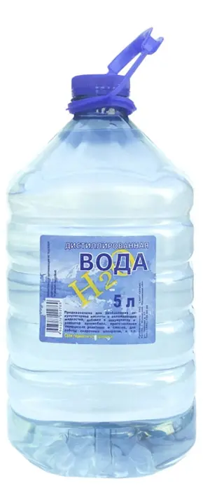 Дистиллированная вода 5л