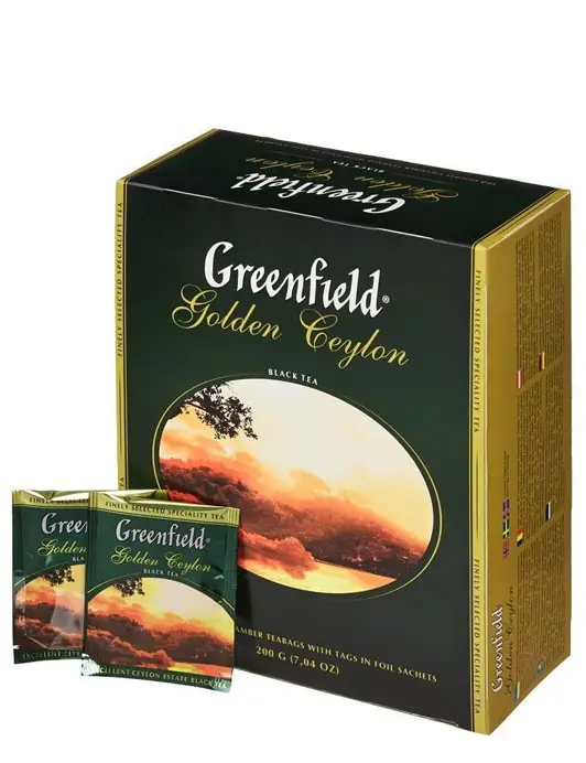 Чай Greenfield - Golden Ceylon 100 пак.