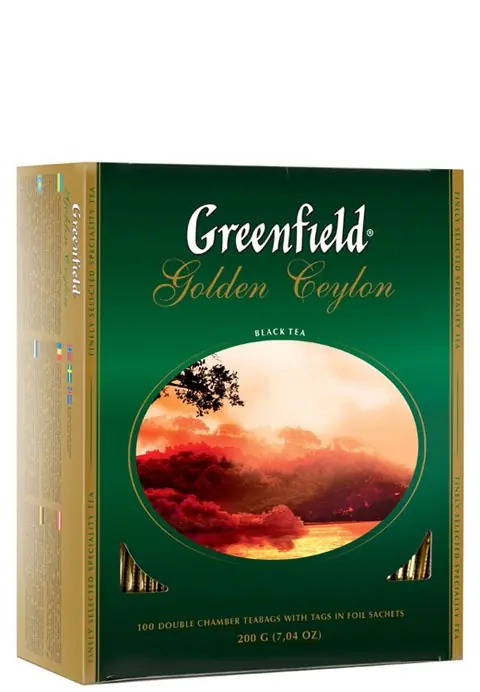 Чай Greenfield - Golden Ceylon 100 пак.
