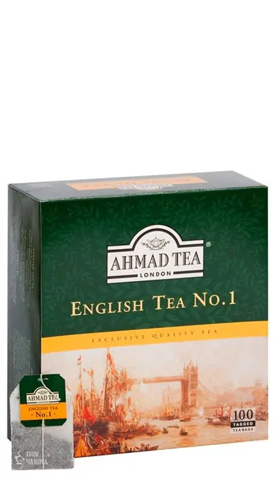 Чай Ahmad Tea - English Tea №1 100 пак.